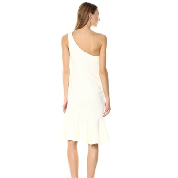 One-Shoulder Dress by Likely White Size 6 - Picture 3 of 3